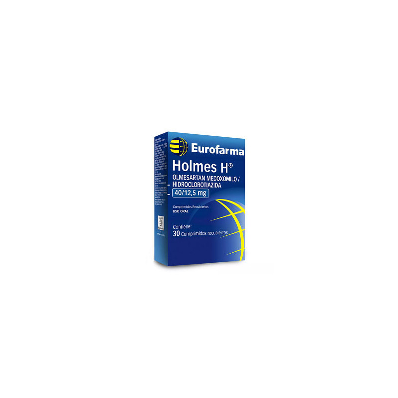 Holmes H  40/12.5 30 Comp Recubiertos Eurofarma