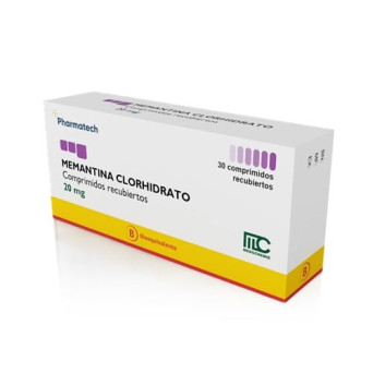 Memantina 20 mg 30 comp