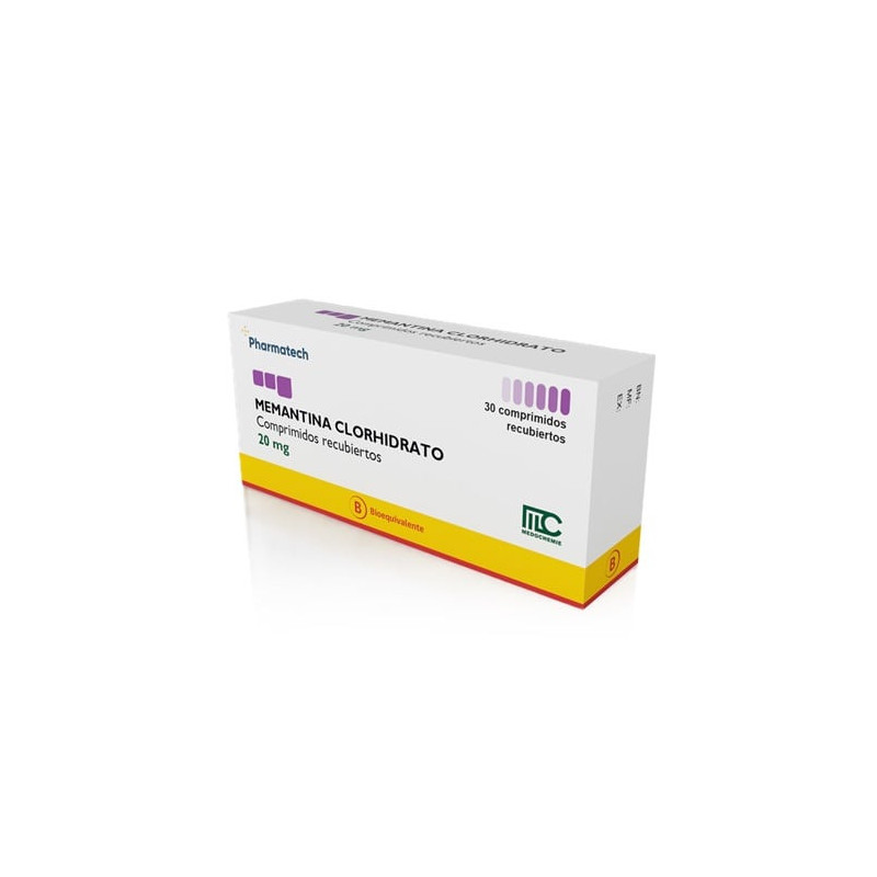 Memantina 20 mg 30 comp