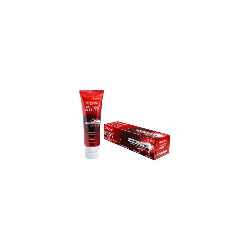Pasta Dental Colgate Luminous White Carbon Activado 90 Gramos