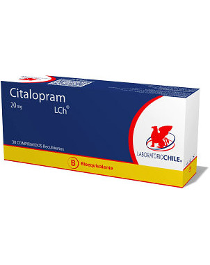 Citalopram 20 Mg 30 Comp Lab Chile
