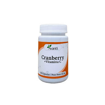 Cranberry + Vitamina C 60 Caps Avanti