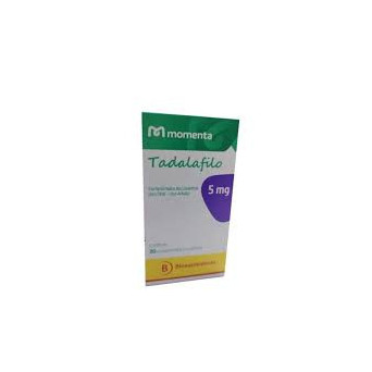 Tadalafilo 5 mg x 30 comp Momenta