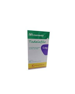 Tadalafilo 5 mg x 30 comp Momenta