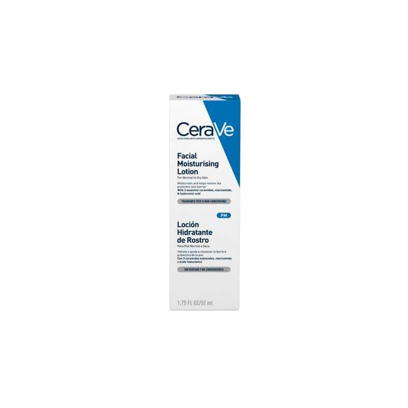 CeraVe Loción facial Hidratante Noche PM 52 ml