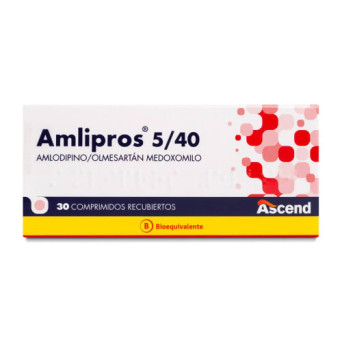 Amlipros 5/40 30 Comprimidos