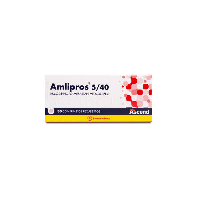 Amlipros 5/40 30 Comprimidos