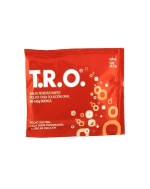 T.R.O Sales Rehidratantes 90 MEq SodiO/L 27.9 Gr