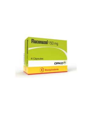 Fluconazol 150 Mg 4 Capsulas Opko