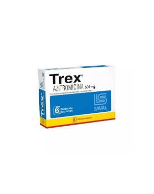 Trex 500 mg x 6 comp