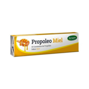 Caramelos Propoleo Miel 10 Un. SpringLife