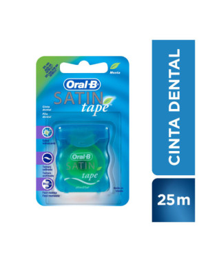 Oral B Satin Tape Cinta Dental Menta 25 Mts