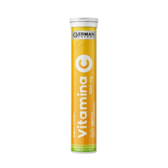 Vitamina C 1000 Mg 20 Tabletas Efervescentes Sabor Limon German Energy