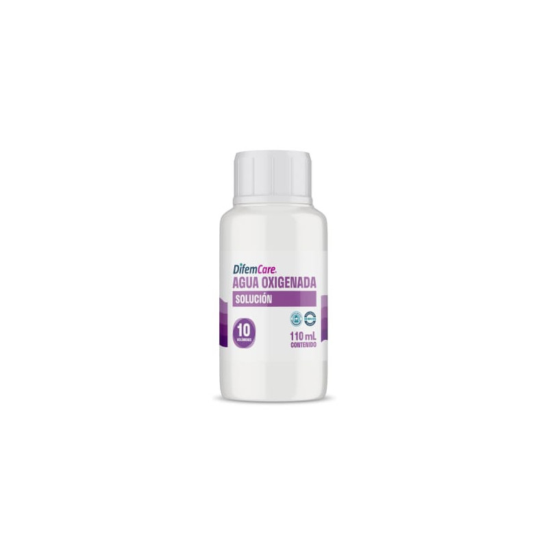 Agua Oxigenada 10 Vol. 110 Ml DifemCare