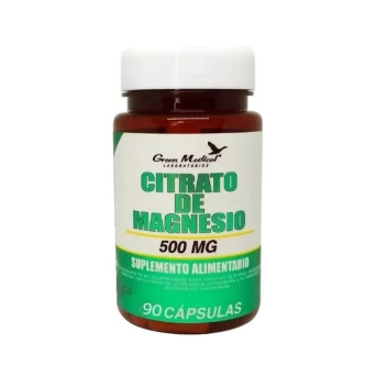 Citrato de Magnesio 500 mg 90 cápsulas