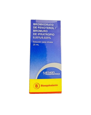Fenoterol / Ipatropio 0.05/0.025% 25 ml
