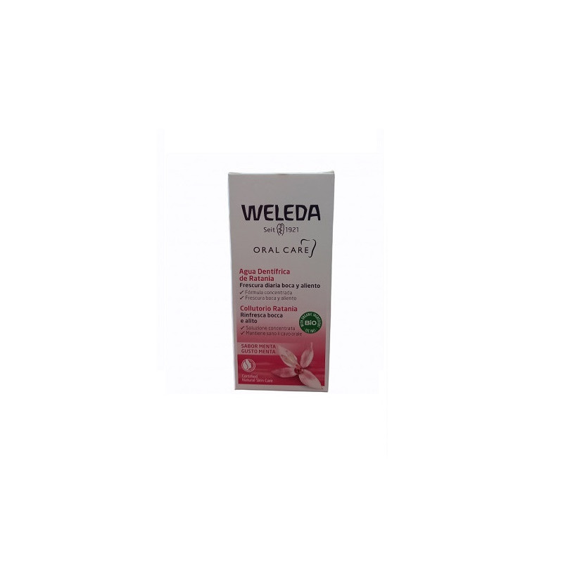 Agua Dentifrica De Ratania 50ml Weleda