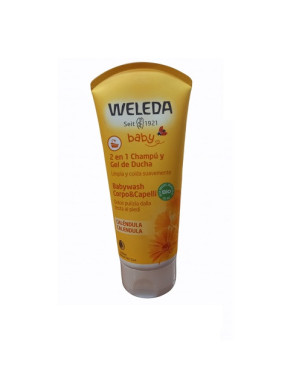 Champu Y Gel De Ducha De Calendula 200 Ml Weleda