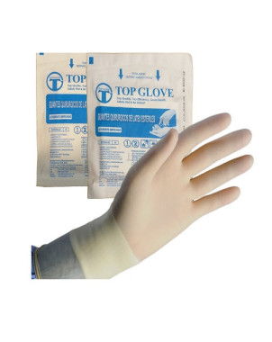 Guante estéril Top Glove Talla 6