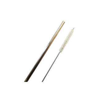 Bombilla de Acero Inoxidable Recta + Limpiador Weltun