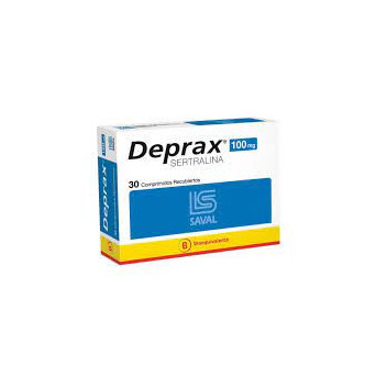 Deprax 100 mg 30 comprimidos Vence 31-05-25 (stock 1)