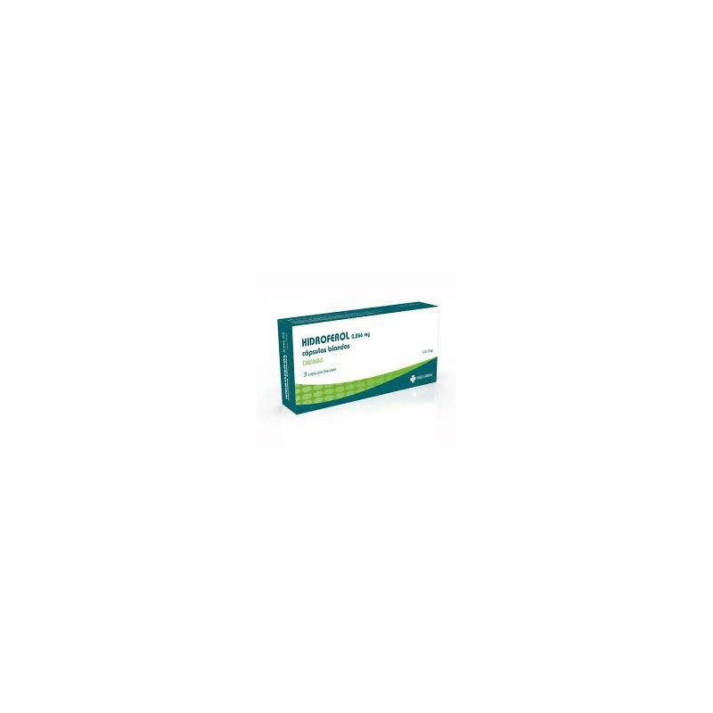 Hidroferol 0.266 mg x 3 capsulas blandas