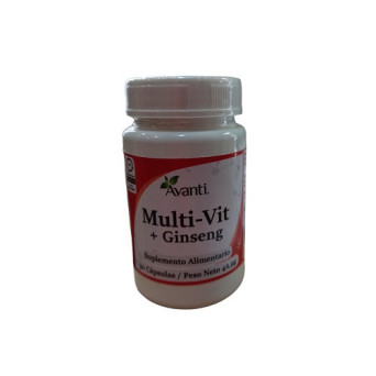 Multi-Vit + Ginseng 30 cap Avanti
