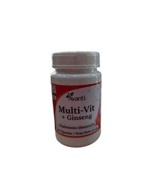 Multi-Vit + Ginseng 30 cap Avanti