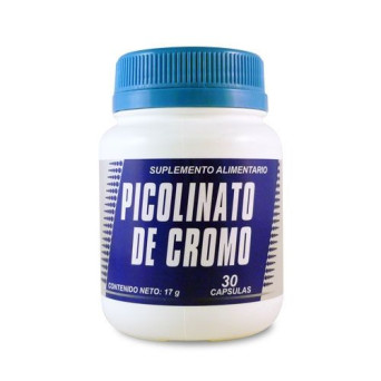 Picolinato de Cromo 200 mcg 30 capsulas