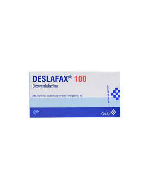 Deslafax 100 mg x 30 comp