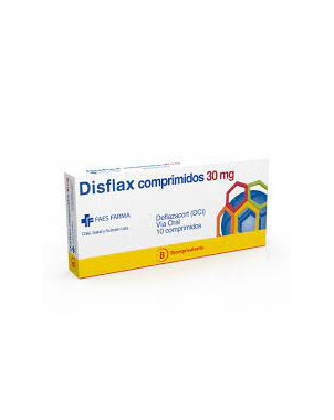 Disflax 30 mg 10 comprimidos