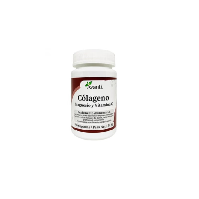 Colageno Magnesio y Vitamina C 90 caps. Avanti
