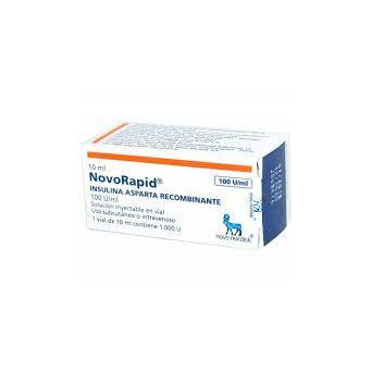 NovoRapid 100 U/ml 10 ml