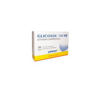 Glicosol XR 500 mg x 30 comp LP
