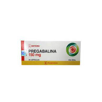 Pregabalina 150 mg x 30 cápsulas