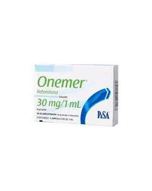 Onemer 30mg/1ml x 3 ampollas