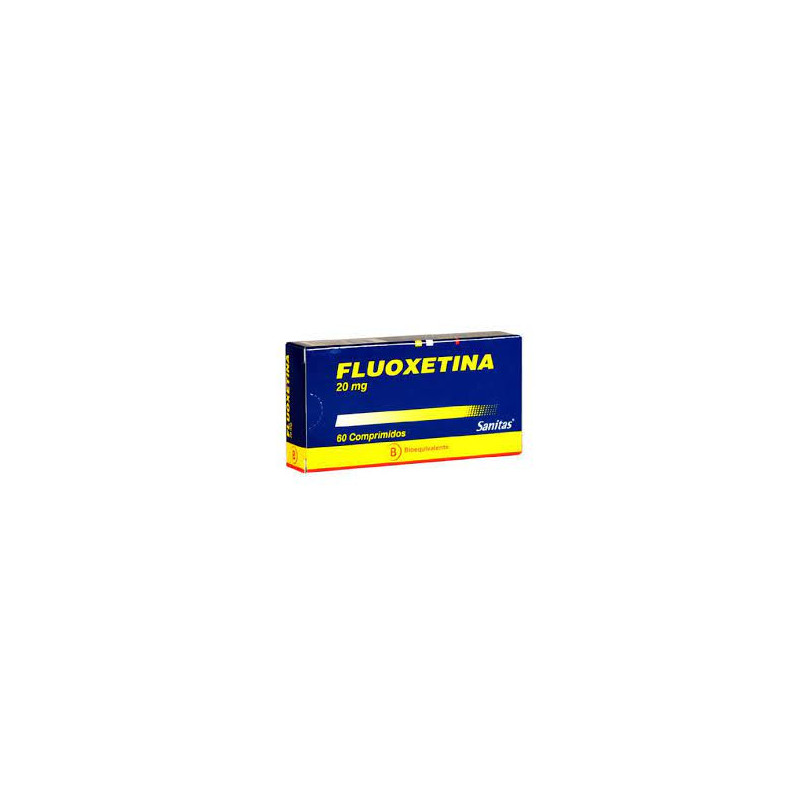Fluoxetina 20 Mg 60 Comprimidos Sanitas
