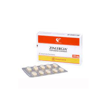 Zinlergia 120 mg x 30 comp