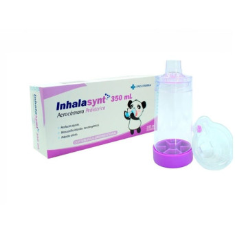Aerocamara Pediatrica Inhalasynt  350 ml 6-10 Años