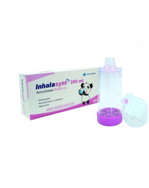 Aerocamara Pediatrica Inhalasynt  350 ml 6-10 Años