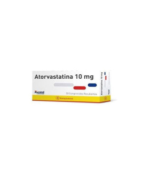 Atorvastatina 10 mg 30 Comp Lab Ascend