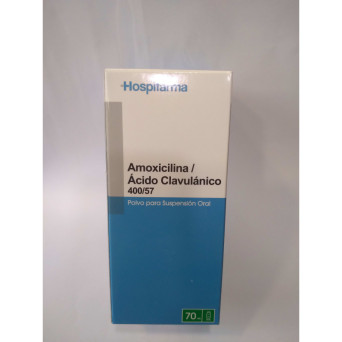 Amoxicilina/Acido Clavulanico 400mg/57mg 70 ml