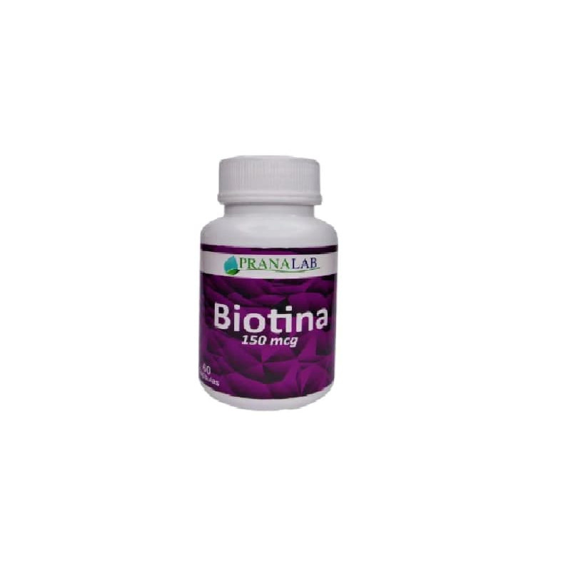 Biotina 150 Mg 60 Caps Pranalab