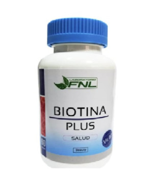Biotina Plus 60 Caps.