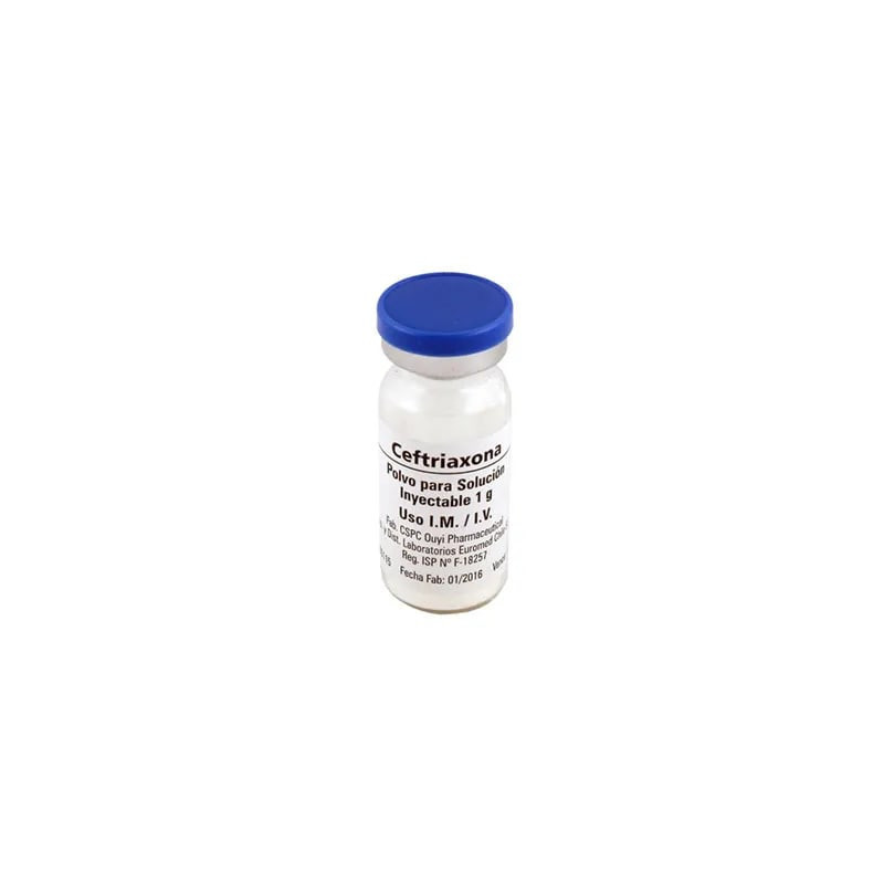 Ceftriaxona 1 Gr 1 Ampolla