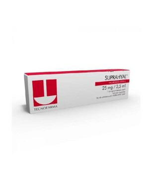 Suprahyal 25 mg/ 2.5 mL 1 Jeringa Prellenada