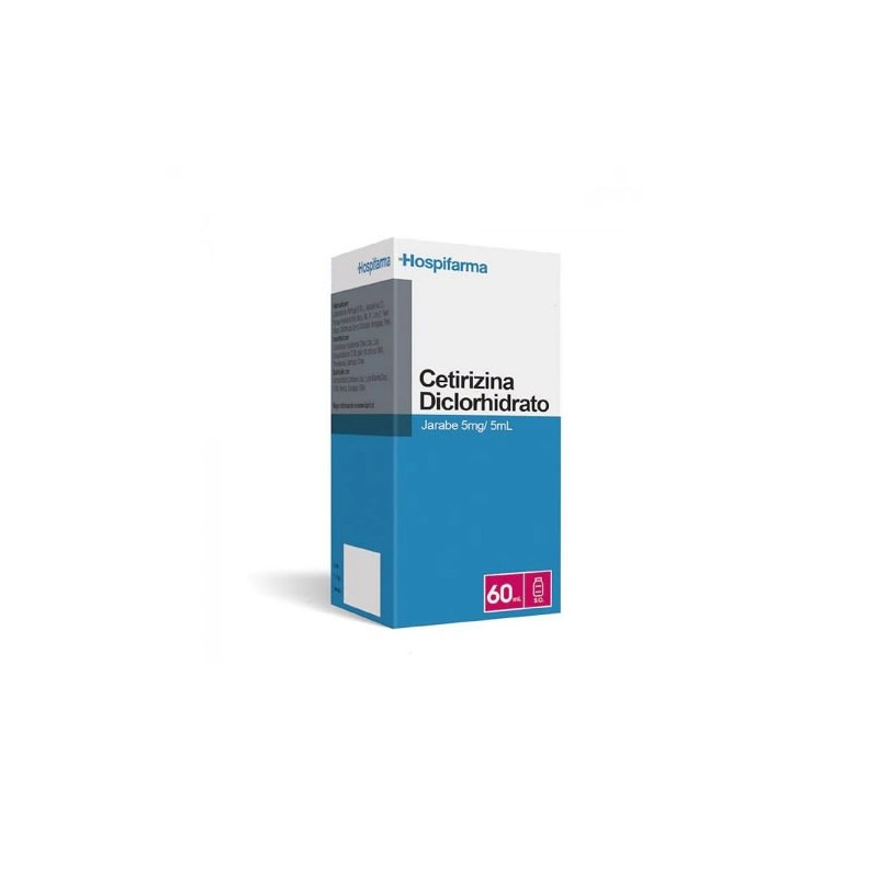 Cetirizina Jarabe 5mg/5ml 60 ml