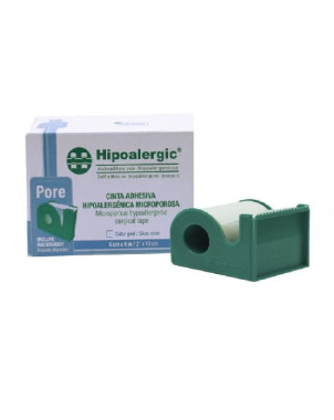 Hipoalergic Cinta Adhesiva Hipoalergenica Microporosa 5cm x 9 m con racionador