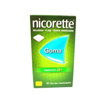 Nicorette 4 mg 30 Gomas Masticables