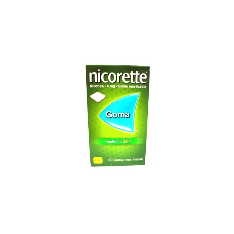 Nicorette 4 mg 30 Gomas Masticables